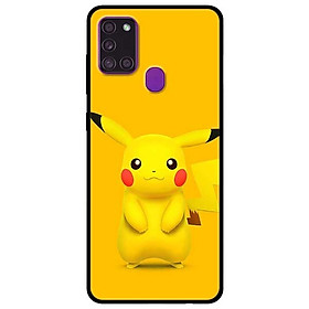 Ốp lưng dành cho Samsung Galaxy A21s mẫu Pi Vàng