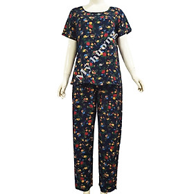 Bộ Tole Nhung Dài trung niên  tay cọc 40-75kg phom chuẩn đẹp ,đường may chắc chắn