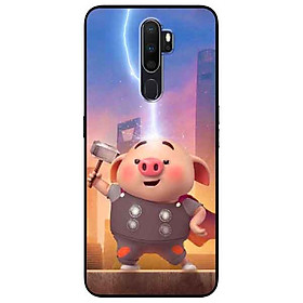 Ốp lưng in cho Oppo A9 2020 Mẫu Heo Tho