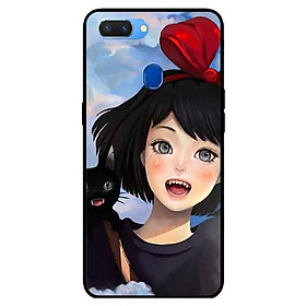 Ốp lưng in cho Realme 2 Mẫu Cô Gái Tóc Ngắn