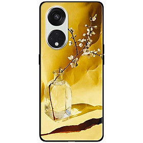 Ốp lưng dành cho Oppo Reno 8T 4G - Reno 8T 5G - Reno 10 5G - Reno 10 Pro 5G - Hoa Cắm Bình - Hàng Chính Hãng