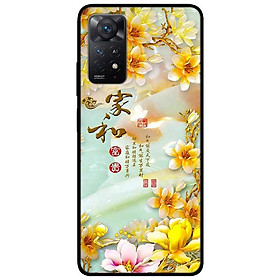Ốp lưng dành cho Xiaomi Redmi Note 11 Pro 5G - Chữ Hoa Vàng