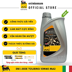 (HCM) Nhớt Eni I-Ride Touring 4T 10W40 1L (xe côn tay và moto PKL)