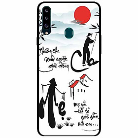 Ốp lưng dành cho Samsung A20s mẫu Thương Cha Mẹ