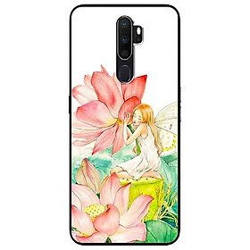 Ốp lưng in cho Oppo A9 2020 Mẫu Cô Gái Trung Hoa