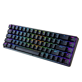 68 Phím Magic-Refiner MK đèn nền RGB Bảng kim loại 