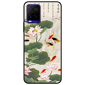 Ốp lưng dành cho Vivo Y21 - Vivo Y21s mẫu Tranh Cá Koi