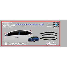 Vè mưa toyota vios  - vè mưa vios 2017 - 2020
