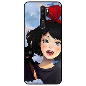 Ốp lưng in cho Oppo A9 2020 Mẫu Cô Gái Tóc Ngắn