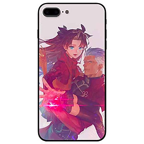 Ốp lưng in cho Iphone 7 Plus/ 8 Plus Mẫu Cặp Đôi Hạnh Phúc