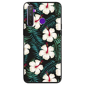 Ốp lưng in cho Realme 5 Pro/ Realme Q Mẫu Hoa Trắng