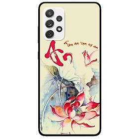 Ốp lưng dành cho Samsung Galaxy A32 - A52 - A72 - mẫu Tâm An Sen Đỏ