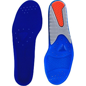 Lót giày thể thao phòng tránh chấn thương Spenco Gel Comfort, đệm gel silicon cho bóng đá, chạy bộ, cầu lông, tennis, bóng bàn