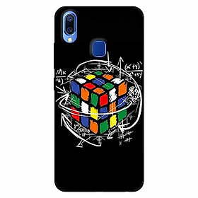 Ốp lưng in cho Vivo Y95 Rubik Toán Học