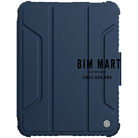 Bao da dành cho iPad Pro 11 inch (2022) M2 có nắp bảo vệ camera Nillkin Bumper Leather - Hàng chính hãng