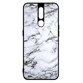 Ốp lưng dành cho điện thoại Oppo F11 Pro Stone White - Hàng Chính Hãng