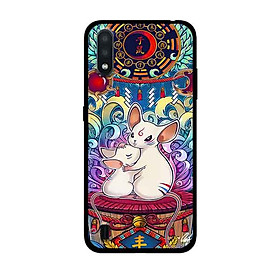 Ốp Lưng in cho Samsung Galaxy A01 Mẫu 12 Con Giáp Tí - Hàng Chính Hãng