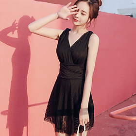 Đồ Bơi Nữ Một Mảnh Phối Ren Dễ Thương ATI11 MAYHOMES Cute Women
