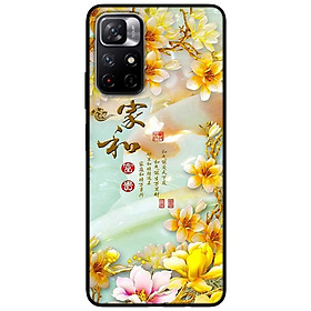 Ốp lưng dành cho Xiaomi Redmi Note 11 5G - Redmi Note 11T - Redmi Note 11S - Chữ Hoa Vàng