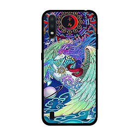 Ốp Lưng in cho Samsung Galaxy A01 Mẫu 12 Con Giáp Ngọ - Hàng Chính Hãng
