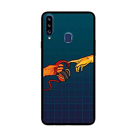 Ốp Lưng Dành Cho Samsung Galaxy A20s mẫu Bàn Tay Chạm Nhạc - Hàng Chính Hãng