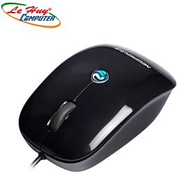Chuột máy tính Newmen M201 USB (trắng/đen) - Hàng Chính Hãng 