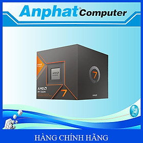 Bộ vi xử lý CPU AMD Ryzen 7 7700 ( 3.8GHz Boost 5.3GHz / 8 nhân 16 luồng / 40MB / AM5) ) – Hàng Chính Hãng