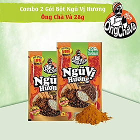 Combo 2 Gói Ngũ Vị Hương Gold Ông Chà Và 28g (Five Spices)