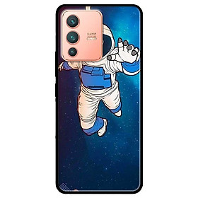 Ốp lưng dành cho Vivo V23 5G / S12 - Vivo Y15s / Y15A mẫu Phi Hành Gia Nền Xanh