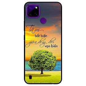 Ốp lưng dành cho Realme C21Y - C25Y mẫu Tâm Bất Biếnn