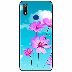 Ốp lưng dành cho Realme 3 Pro mẫu Hoa Tím Bầu Trời