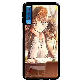 Ốp lưng cho Samsung Galaxy A50 GIRL 124 - Hàng chính hãng