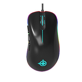 Chuột chơi game MAGIC-REFINER MG10 5000DPI điều chỉnh 6 nút có thể lập trình RGB Backlit USB