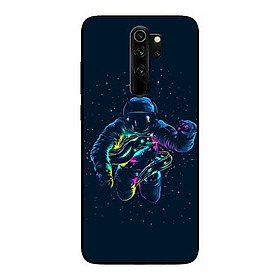 Ốp Lưng in cho Xiaomi Redmi Note 8 Pro Mẫu Du Hành 2 - Hàng Chính Hãng