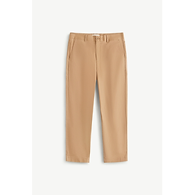 Quần Kaki Nam Premium ROUTINE Ống Ôm Trơn Form Slim Cropped - 10S24PCA001P | LASTORE MENSWEAR