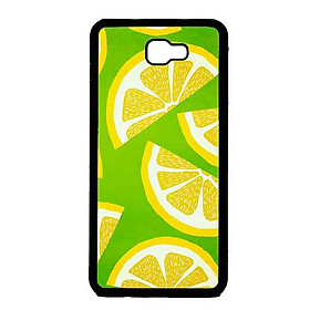 Ốp Lưng in cho Samsung J5 Prime Mẫu Chanh Vàng̣ - Hàng Chính Hãng