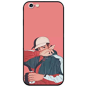 Ốp lưng in cho Iphone 6 Plus/ 6s Plus Mẫu Chàng Trai Áo Khoác
