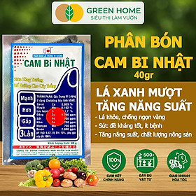 Phân Bón Lá Trung Vi Lượng CamBi Nhật, GreenHome,Gói 40Gr, Siêu Tăng Trưởng Cho Cây Trồng
