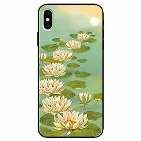 Ốp lưng dành cho Iphone X / Xs mẫu Bảy Bước Sen