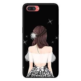 Ốp in cho OPPO A5 Cô Gái Áo Trắng - Hàng chính hãng