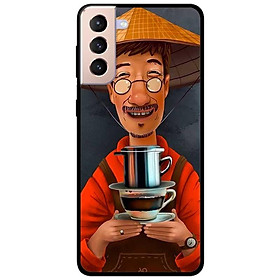 Ốp lưng dành cho Samsung Galaxy S22 - S22 Plus - S22 Ultra - mẫu Cà Phê Phin
