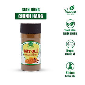 Gia vị bột đơn chất Vianco hũ Pet