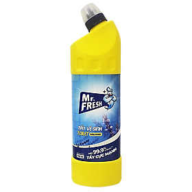 Chai tẩy vệ sinh toilet đậm đặc Mr.Fresh 900ml - Chanh sả / Cam quýt / Quế / Lavender (New)