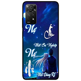Ốp lưng cho Redmi Note 11 4G - Redmi Note 12 - Redmi Note 12 Pro - Redmi Note 12 Pro 5G - Nợ Cha Một Con Rể - Hàng Chính Hãng