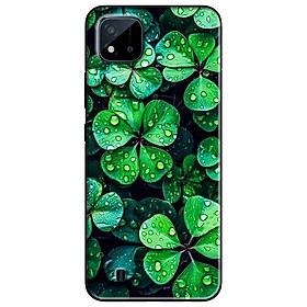 Ốp lưng cho Oppo Realme 10 - C11 2021 - C65 4G - C67 - C20 - Poco X6 5G - Cỏ May Mắn - Hàng Chính Hãng