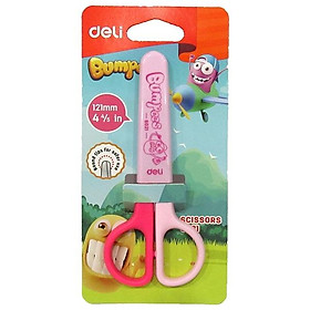 Bộ 2 Kéo Thủ Công Nhỏ 121mm - Deli 6021 - Màu Hồng