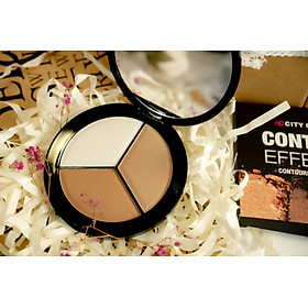 Phấn Tạo Khối City Color 3 ô Contour Effects công thức mới, 100g