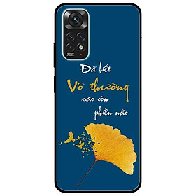 Ốp lưng dành cho Xiaomi Redmi Note 11 4G mẫu Chiếc Lá Thường