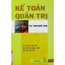 Sách - Kế Toán Quản Trị - NS Kinh Tế