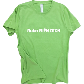 Áo thun nam nữ 80% Cotton Green08